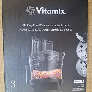 Vitamix - New 12 Cup Food Processor Attachment